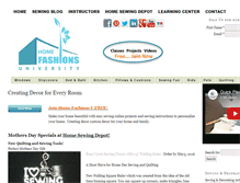 Tablet Screenshot of homefashionsu.com